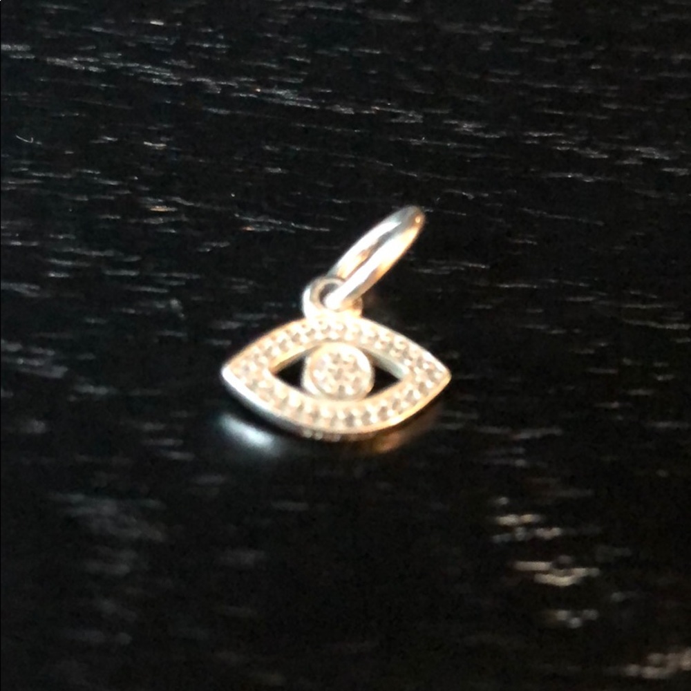 Authentic Pandora Evil Eye with CZ Dangle Charm